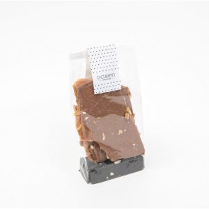 Tabletas toffee crocantes leche 125 grs.