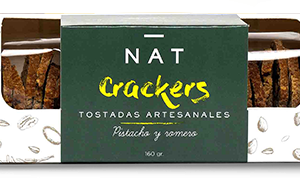 Tostadas pistacho romero